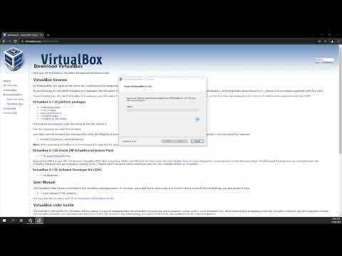 Install VirtualBox on Windows 10