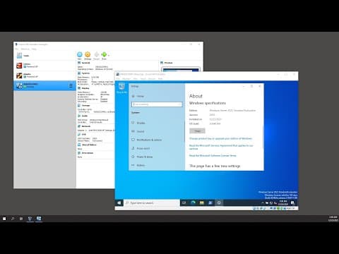 Install Windows Server 2022 VM on Windows 10 using VirtualBox
